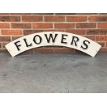 Flowers Brewery Original Double Sided Metal Sign