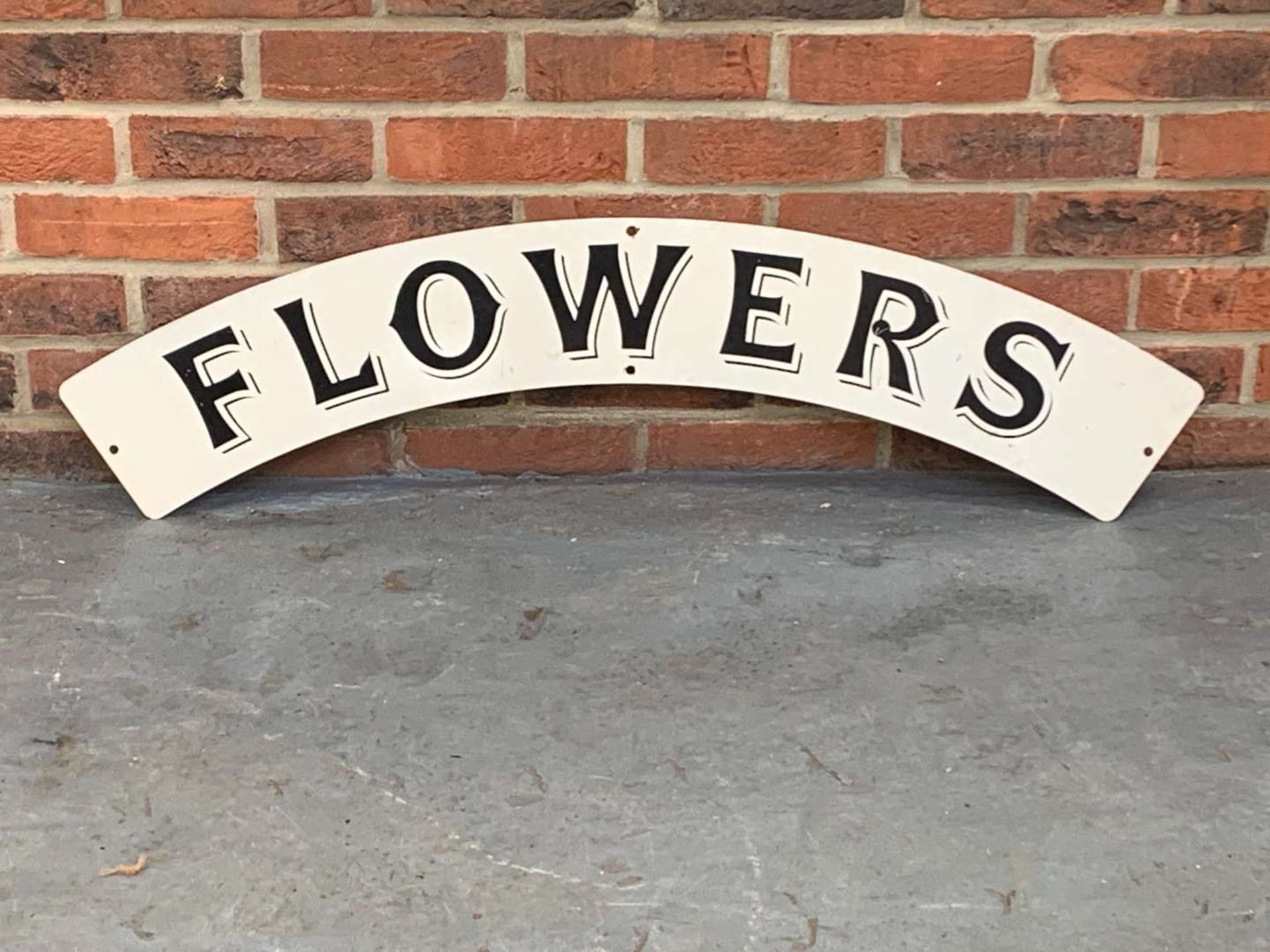 Flowers Brewery Original Double Sided Metal Sign