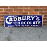 Cadburys Chocolate Enamel Sign