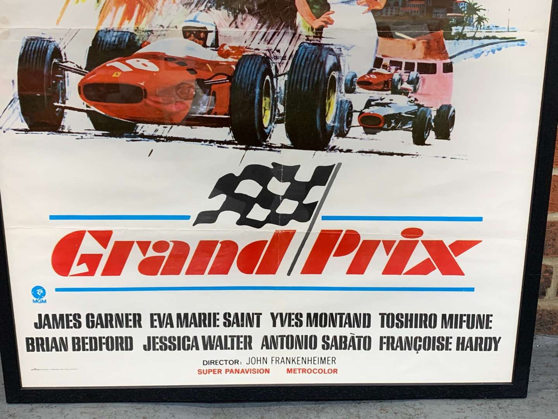 Framed Original Grandprix Poster - Image 3 of 5