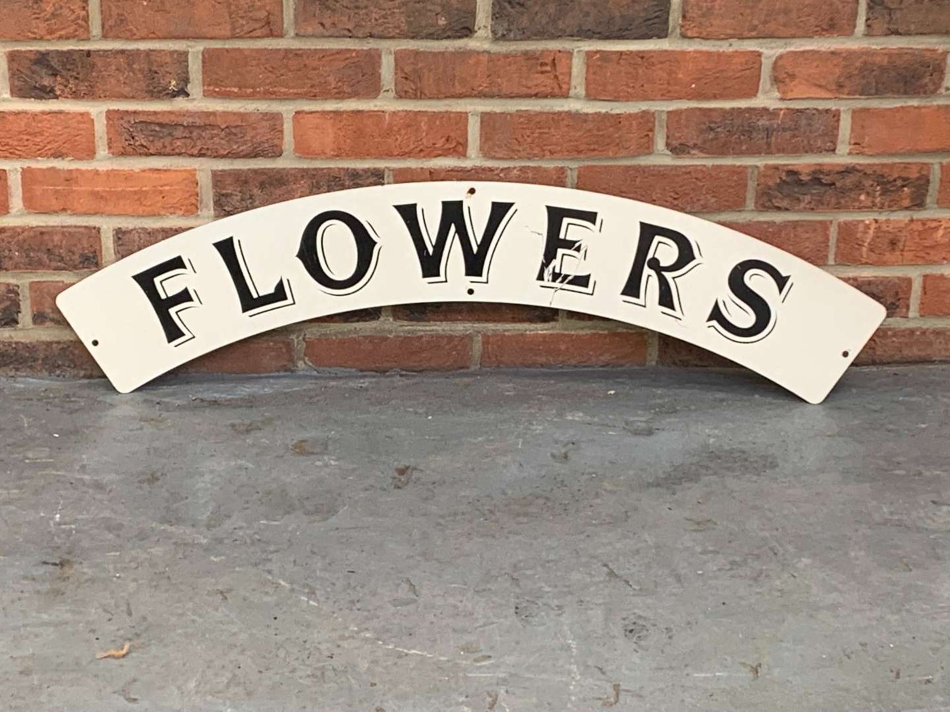 Flowers Brewery Original Double Sided Metal Sign - Image 2 of 2