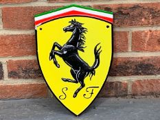 Ferrari Cast Iron Emblem Sign