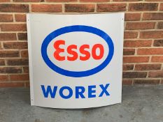Esso Convex Worex Sign
