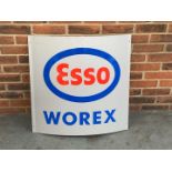 Esso Convex Worex Sign