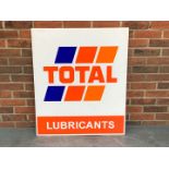 Total Lubricants Plastic Sign