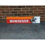 Metal Winchester Rifle Sign