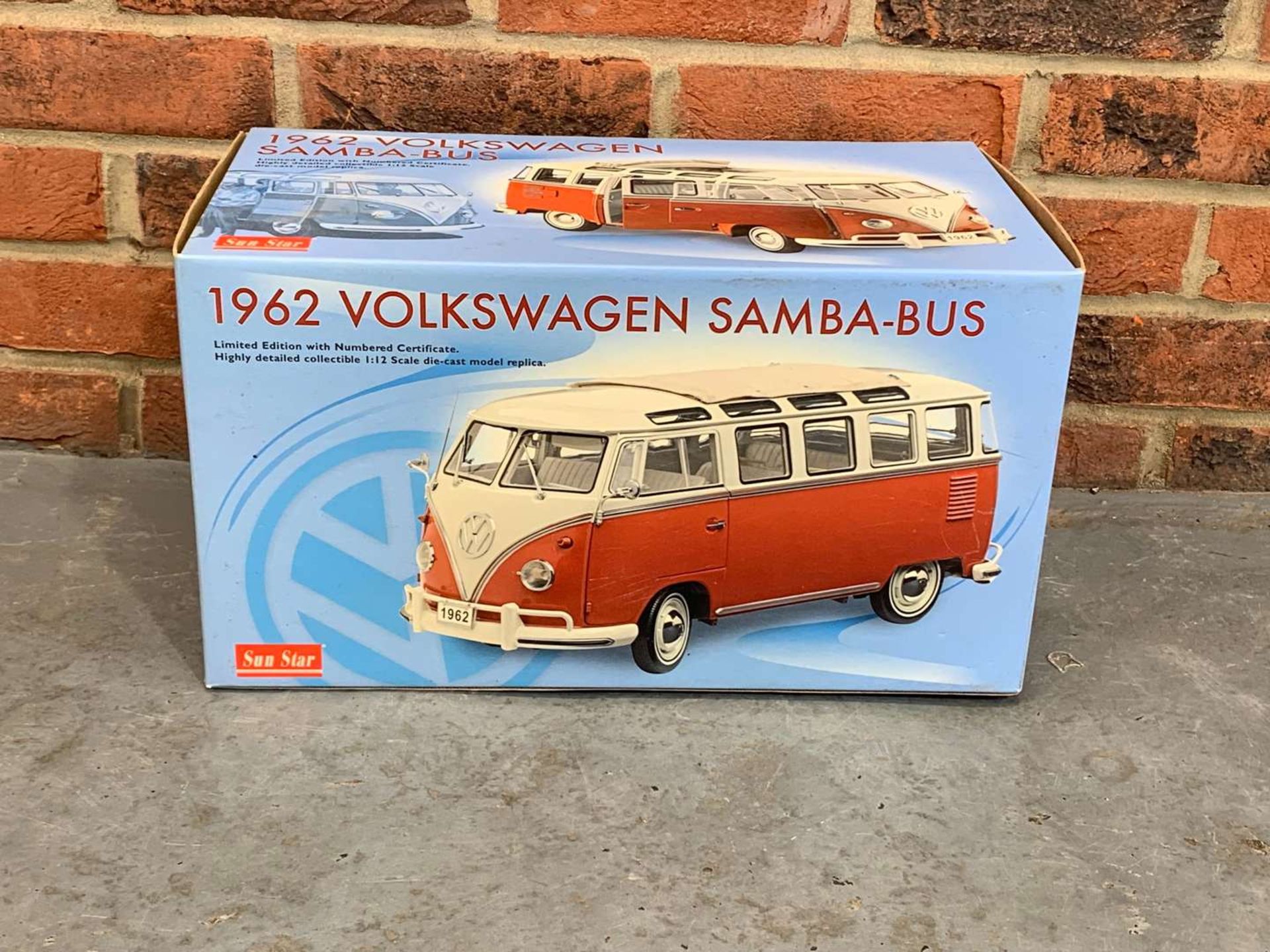 Sun Star 1962 Boxed Volkswagen Samba Bus 1;12 Scale a/f - Image 11 of 12
