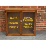 Glazed Motorbike Liveried Cabinet &nbsp;