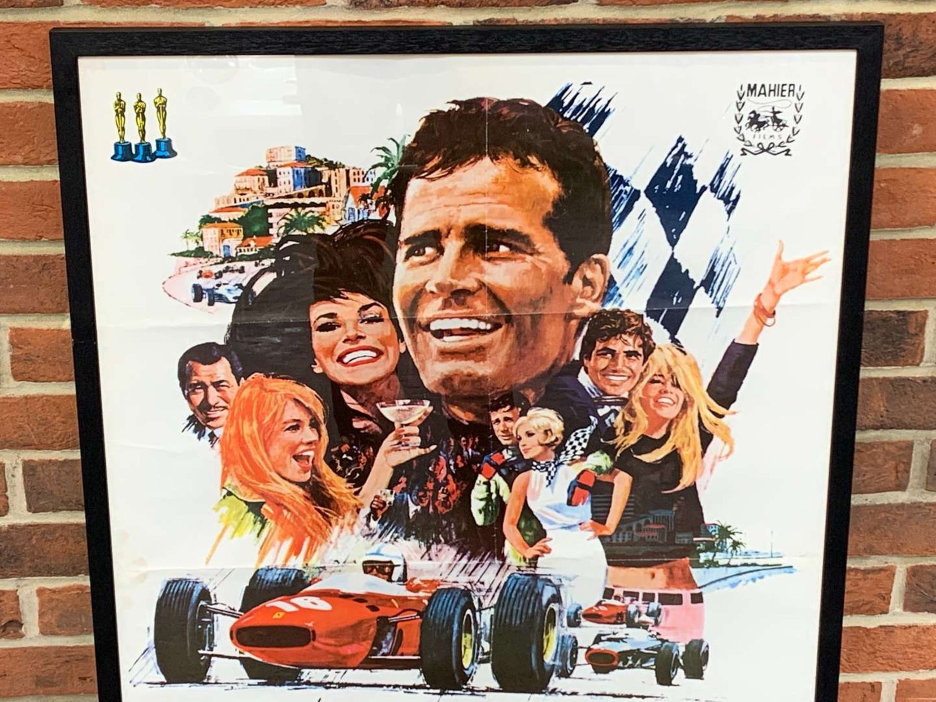 Framed Original Grandprix Poster - Image 2 of 5