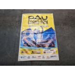 Large PAU Grand Prix Race Poster&nbsp;