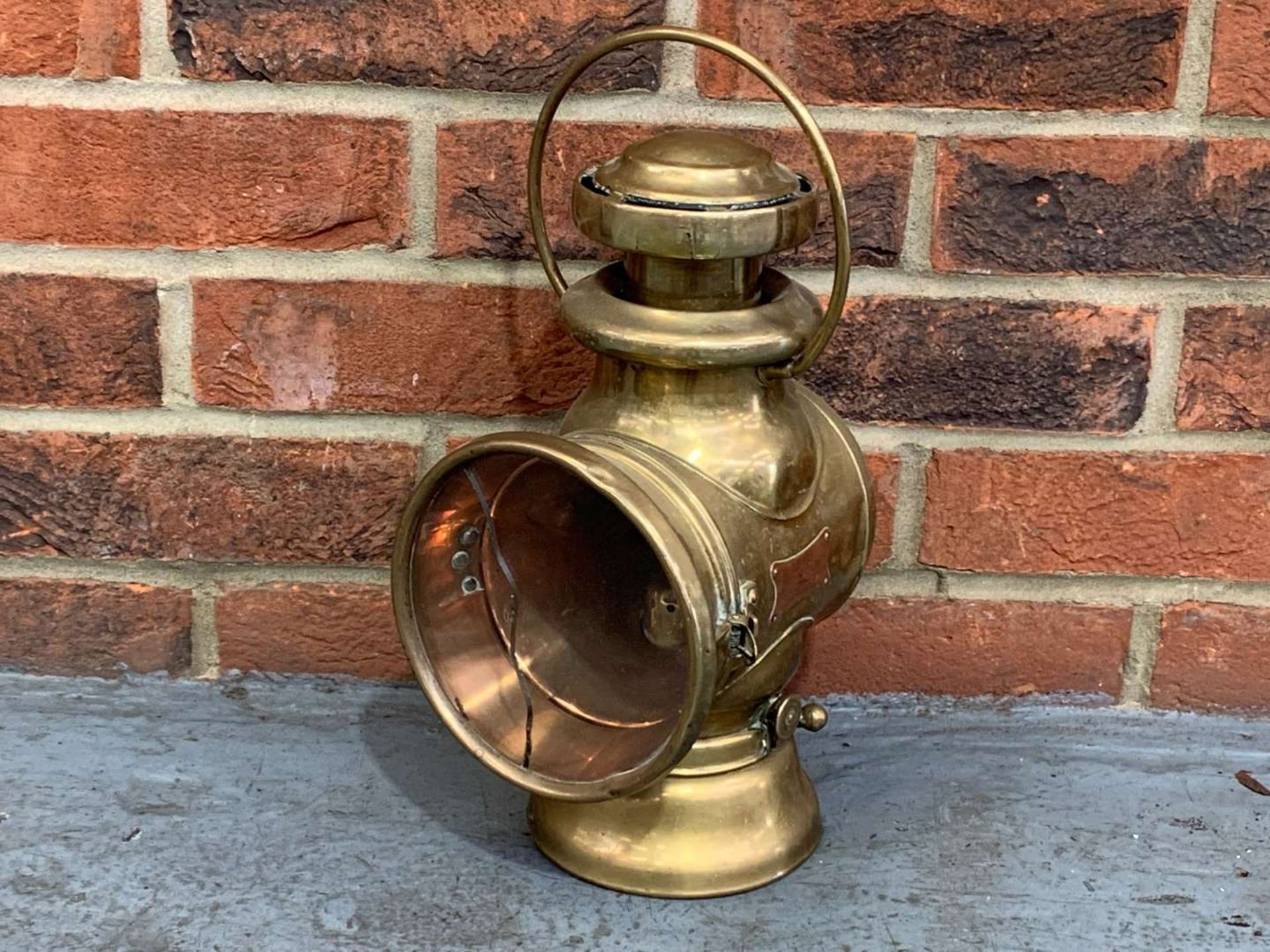 Brass Lucas “King of The Road” Lamp