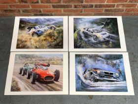 Four Unframed Robin Owens Limited Edition Prints