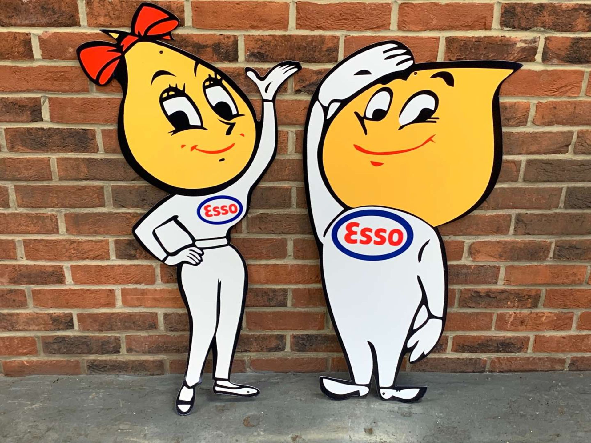 Large Mr and Mrs Drip Metal Signs