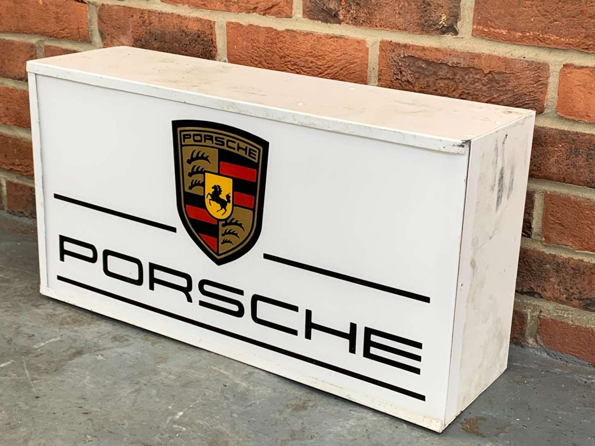 Porsche Made Illuminated Sign - Image 3 of 3