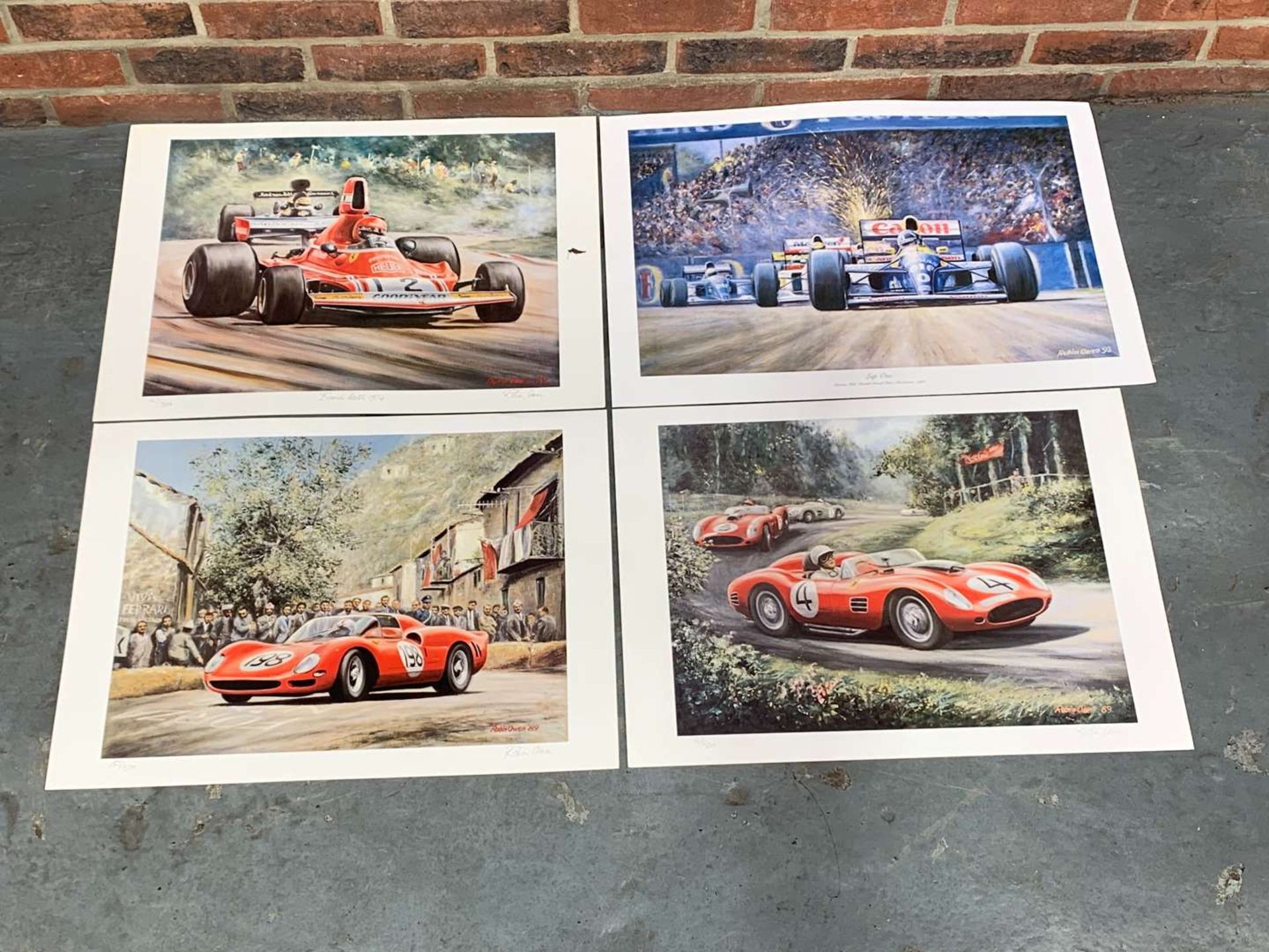 Four Unframed Robin Owens Limited Edition Prints