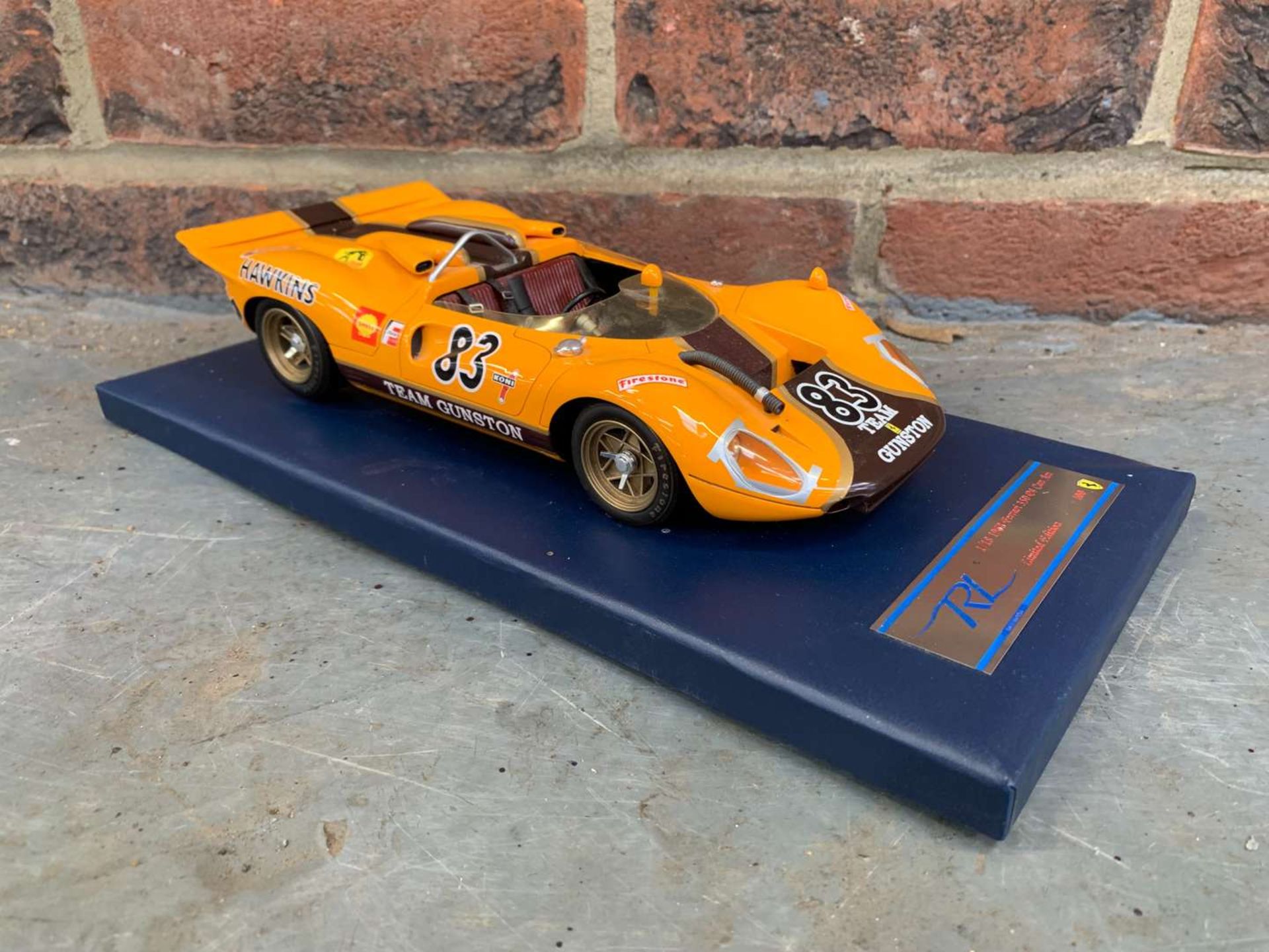 Paul Hawkins 1968 GP 1:18 Scale Ferrari 350 Limited Edition Model Car - Image 3 of 6