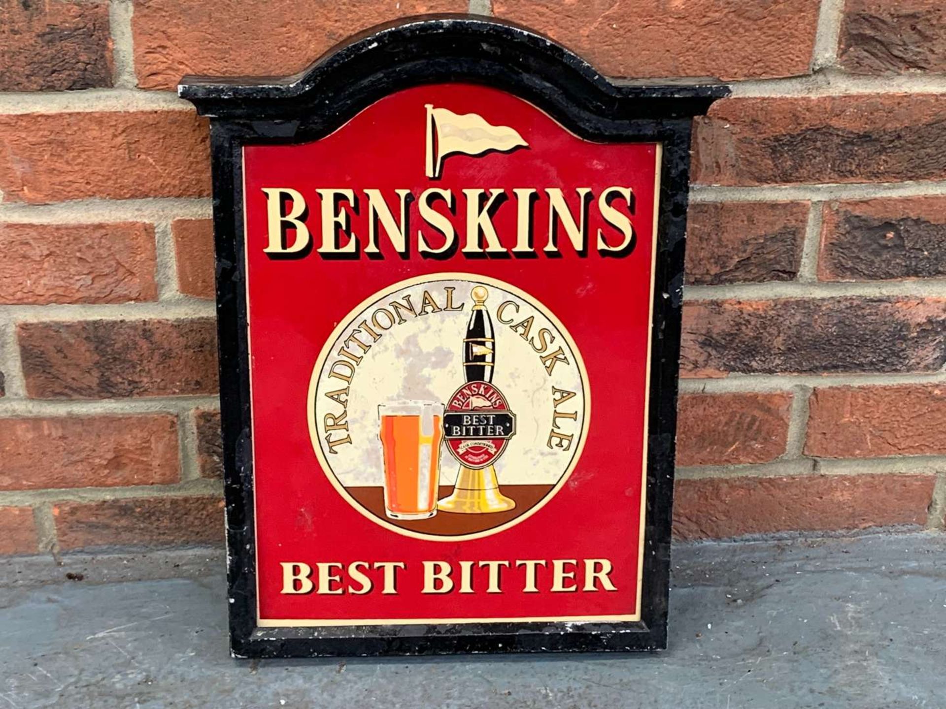 Benskins Best Bitter Enamel Sign