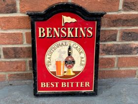 Benskins Best Bitter Enamel Sign