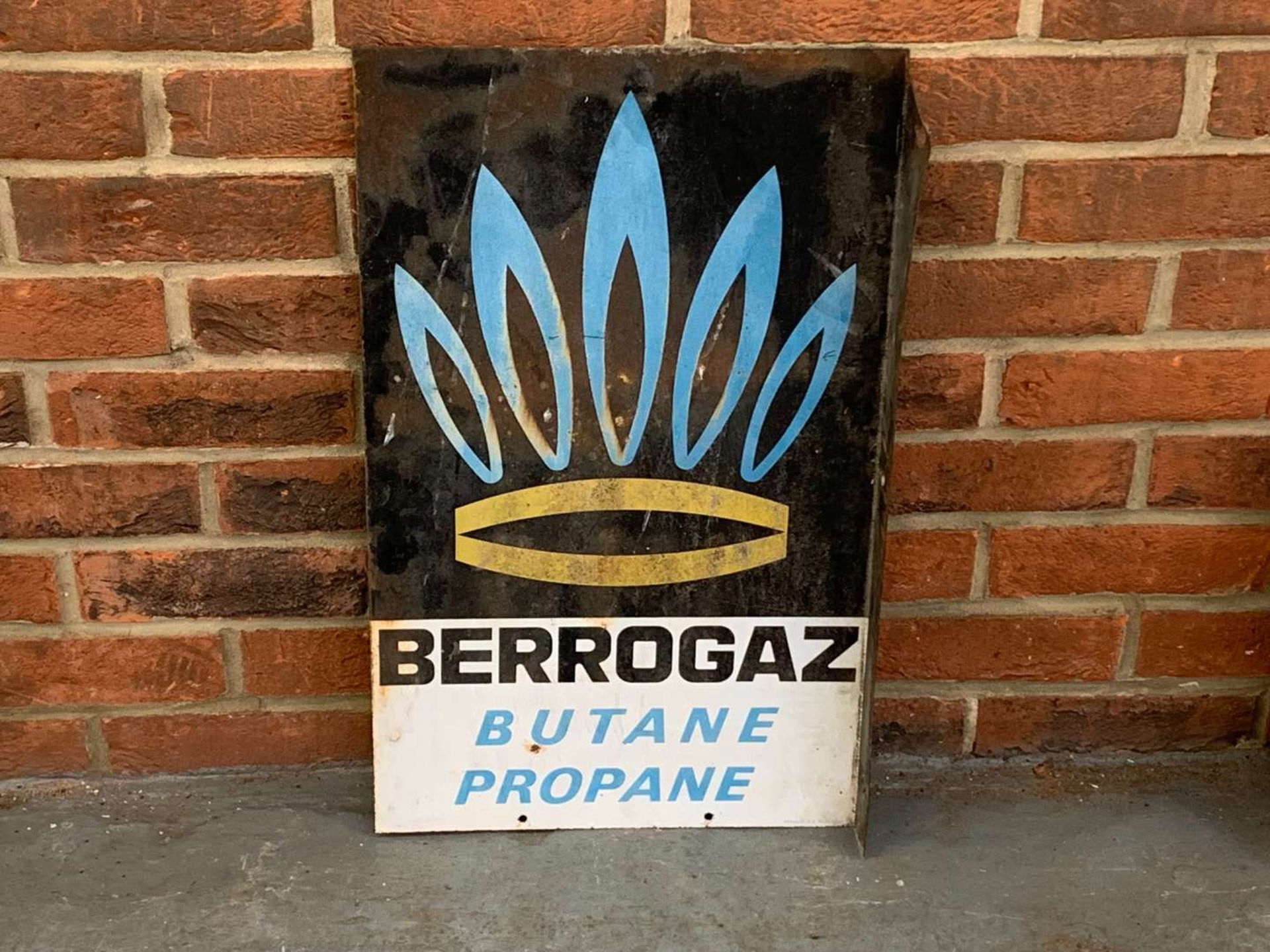 Berrogaz Metal Flange Sign - Image 2 of 2