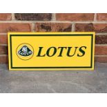 Lotus Perspex Sign