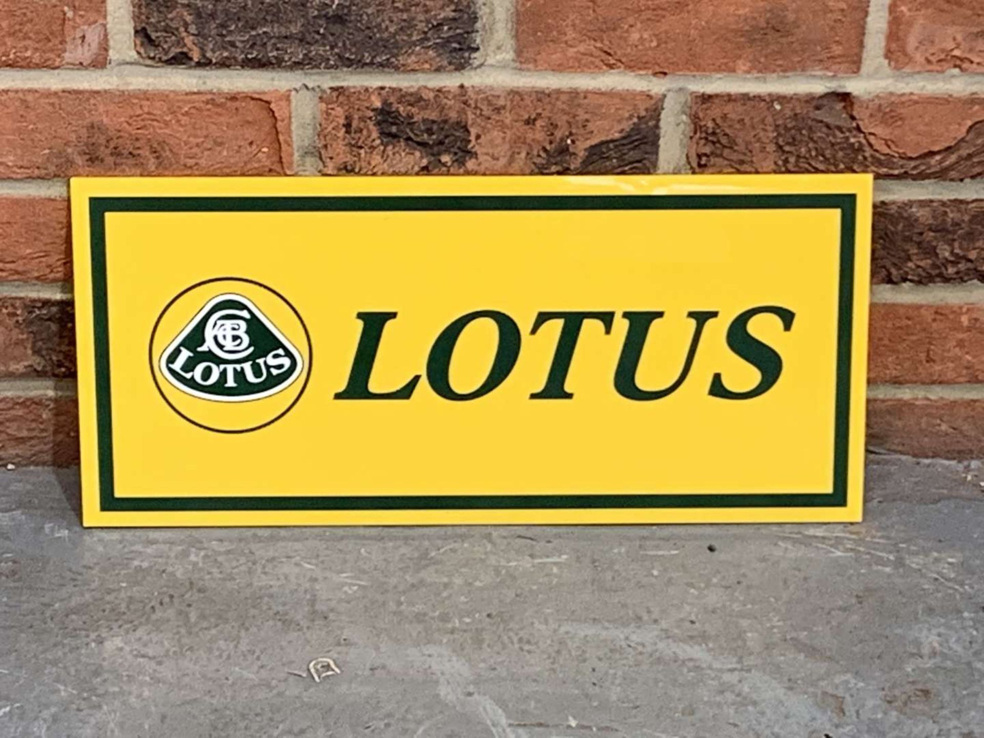 Lotus Perspex Sign