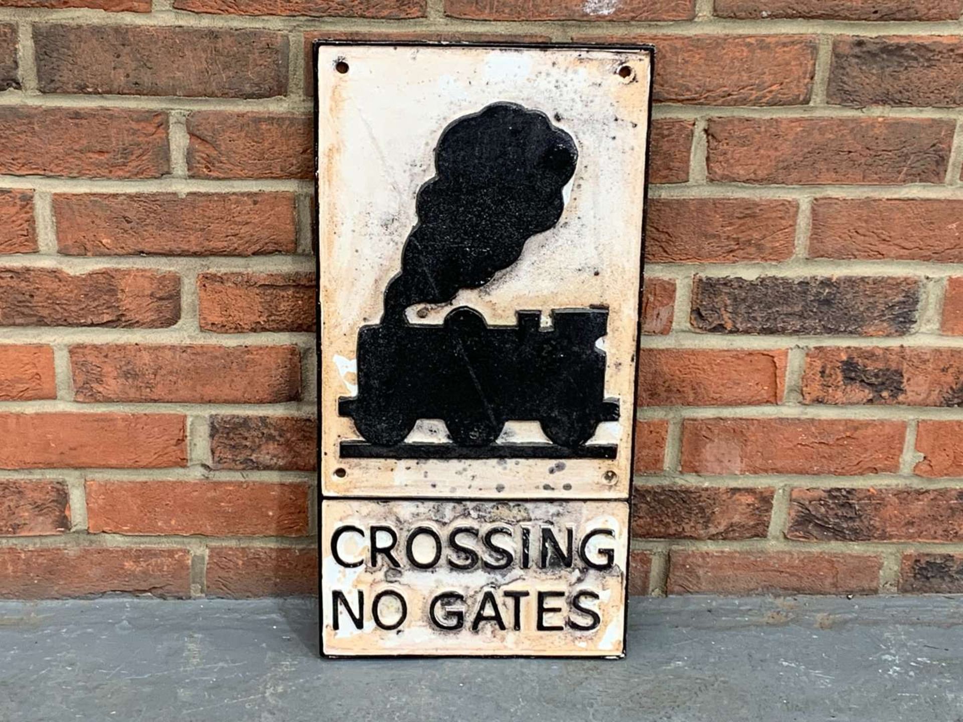 Railway Cast Iron Crossing No Gates