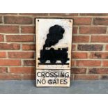 Railway Cast Iron Crossing No Gates