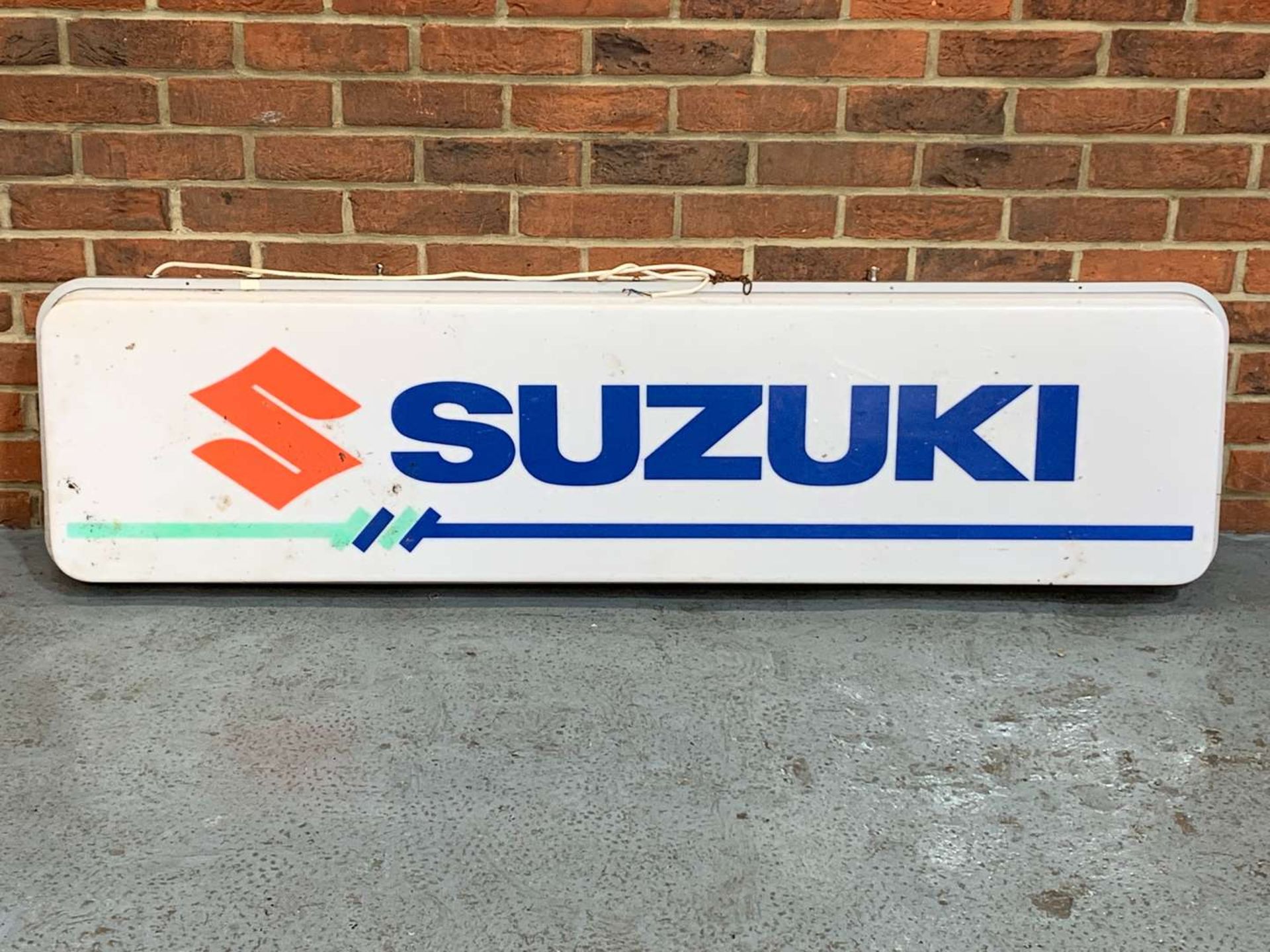 Suzuki Illuminated Dealership Hanging Sign - Image 4 of 5