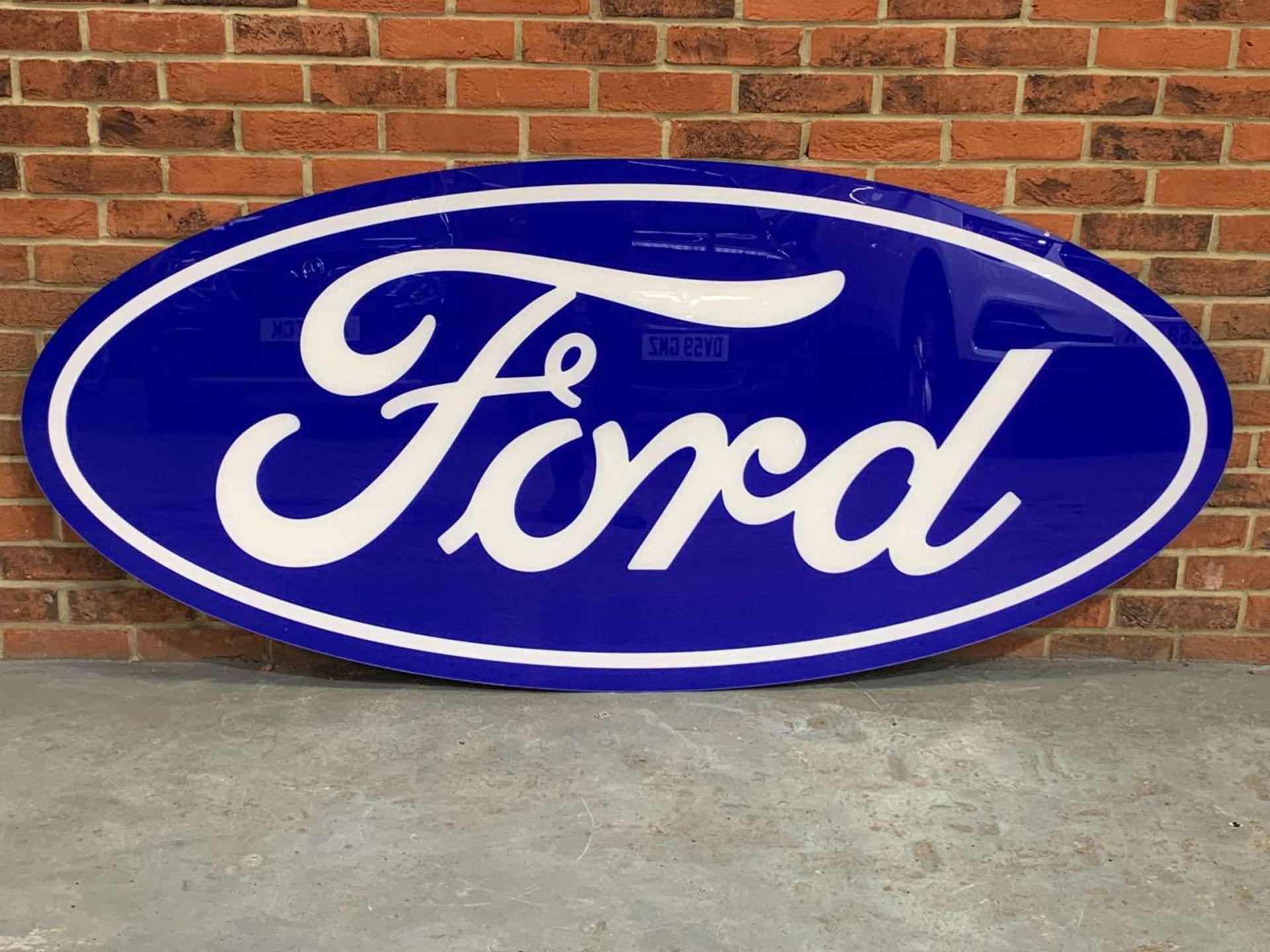 Extremely Large Ford Emblem Perspex Sign