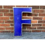 Illuminated “F” Sign a/f