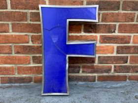 Illuminated “F” Sign a/f