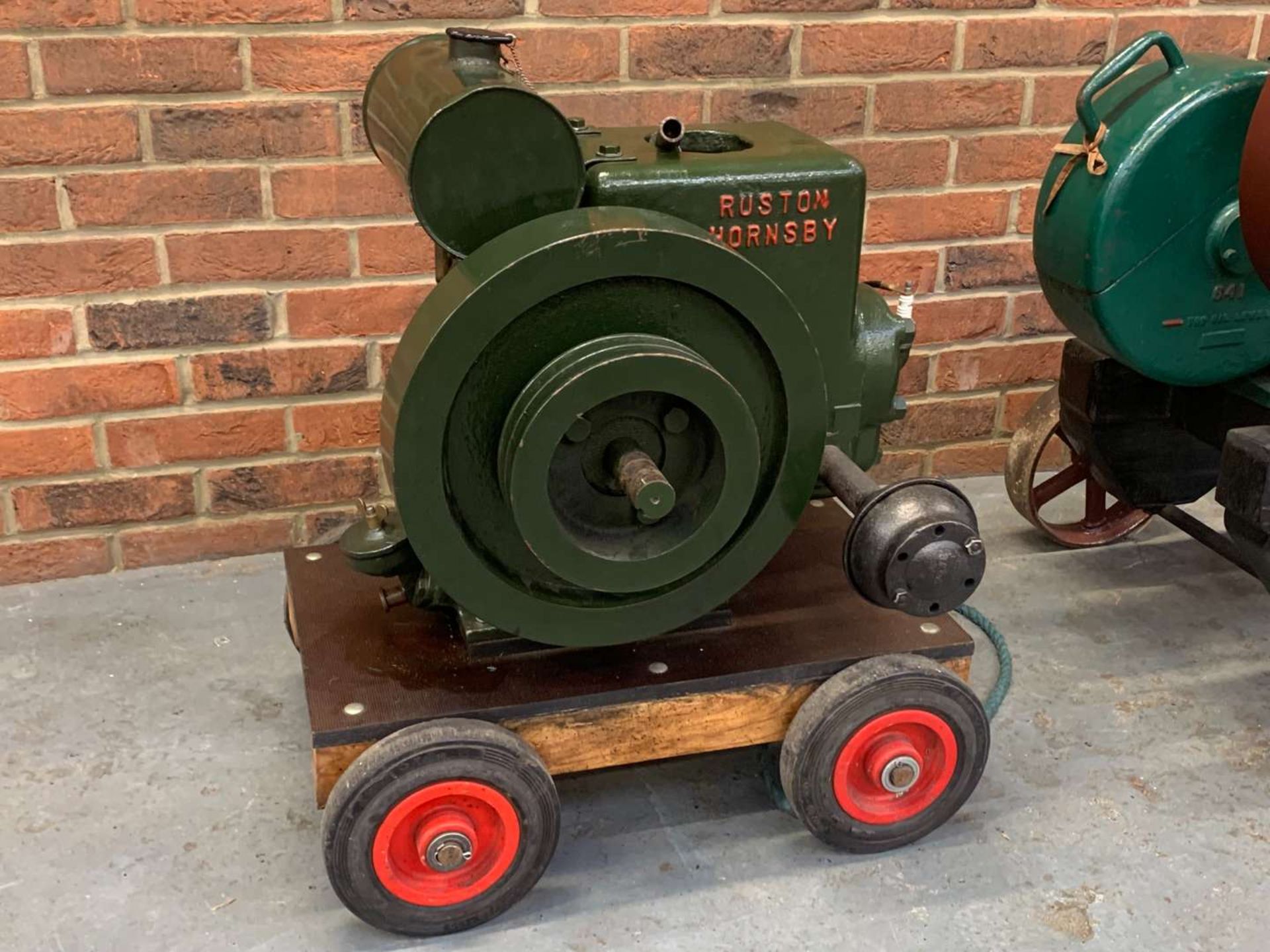 Stationary Engine and two Ruston Hornsby Belt Driven Pumps (3) - Image 3 of 14