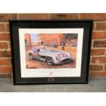 Stirling Moss Limited Edition Signed Print&nbsp;“The Pursuit of Excellence”