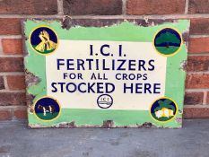 ICI Fertilizers Enamel Sign