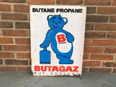 Butane Propane Metal Flange Sign