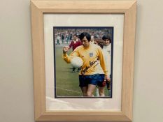 GORDON BANKS, a 2011, signed and framed, colour photograph.