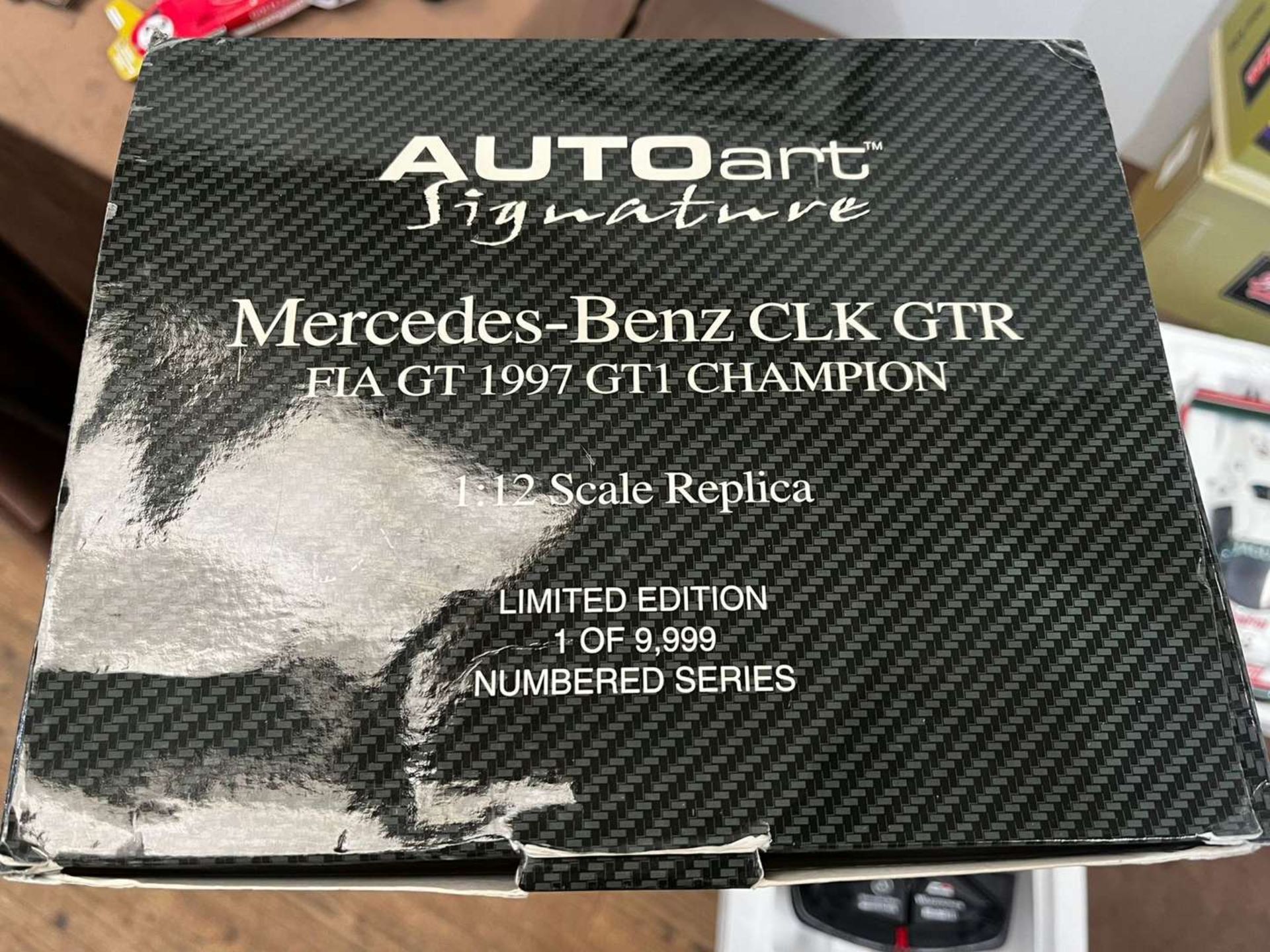 AUTO ART, &nbsp;Mercedes-Benz, CLK GTR FIA GT, 1997, GT1 Champion, 1:12 - Image 7 of 8