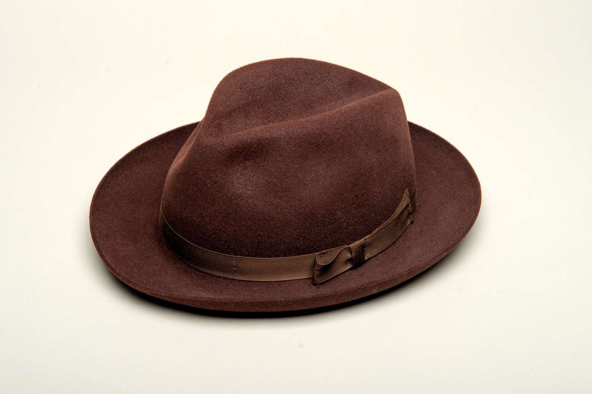 CHRISTYS', brown felt Trilby hat&nbsp;