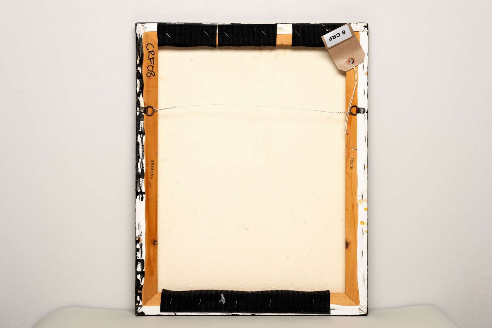 CHRIS REA, ‘Cavallino Rampante on Shield’, mixed media, 51 cm x 40.5 cm - Image 3 of 3