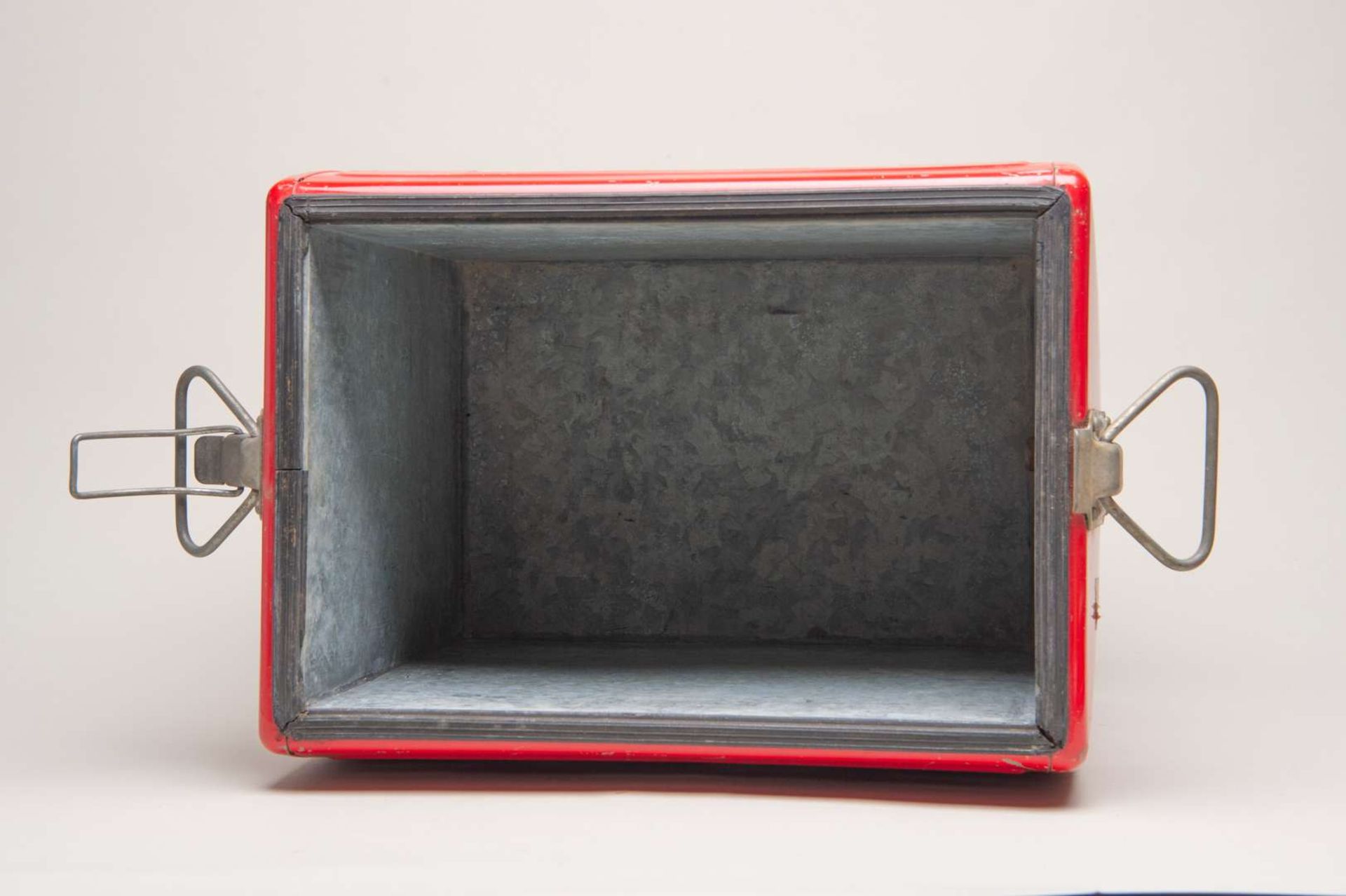 COCA-COLA. a mid 20th century, steel and aluminium, portable cool box - Image 5 of 10