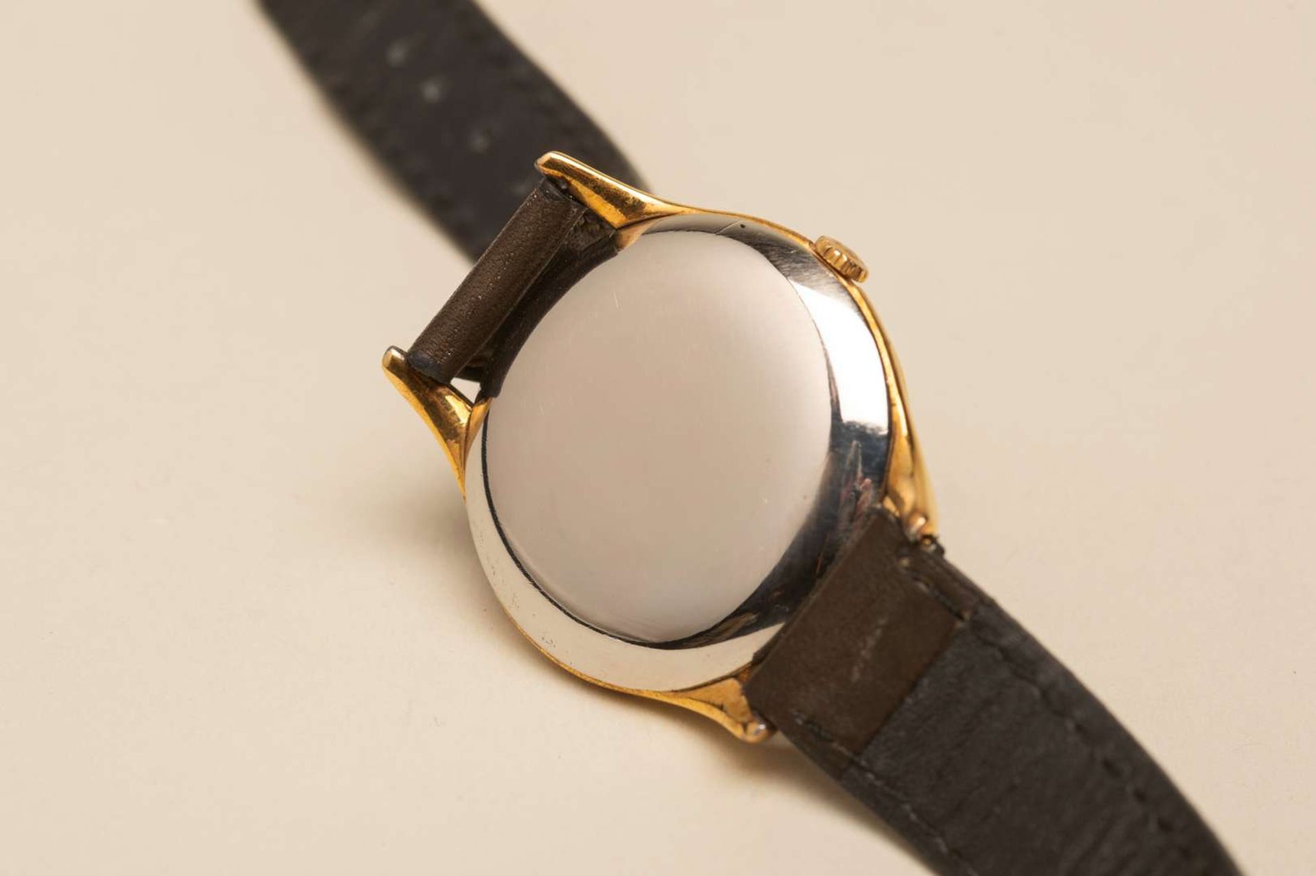 OMEGA, a second half of the 20th century gold plated, centre seconds wristwatch. - Image 4 of 5