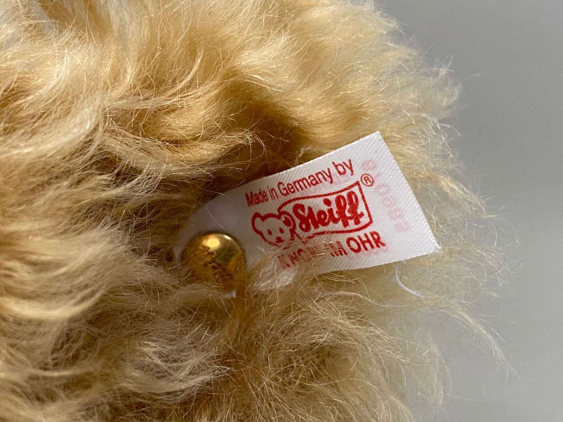 STEIFF, a 2002, Centenary Teddy Bear, Blond, 44 cm. No 006819 - Bild 4 aus 7