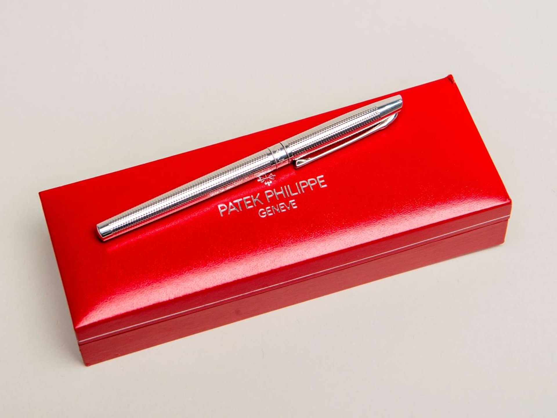 CARAN D'ACHE FOR PATEK PHILIPPE, a cased ball point pen - Image 3 of 4