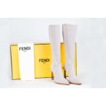 FENDI, &nbsp;a pair of Fframe, knee high boots