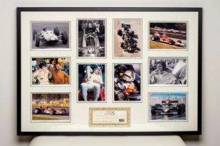 LOTUS, a Sutton Motorsport Images limited edition framed montage, 0095/ 5000