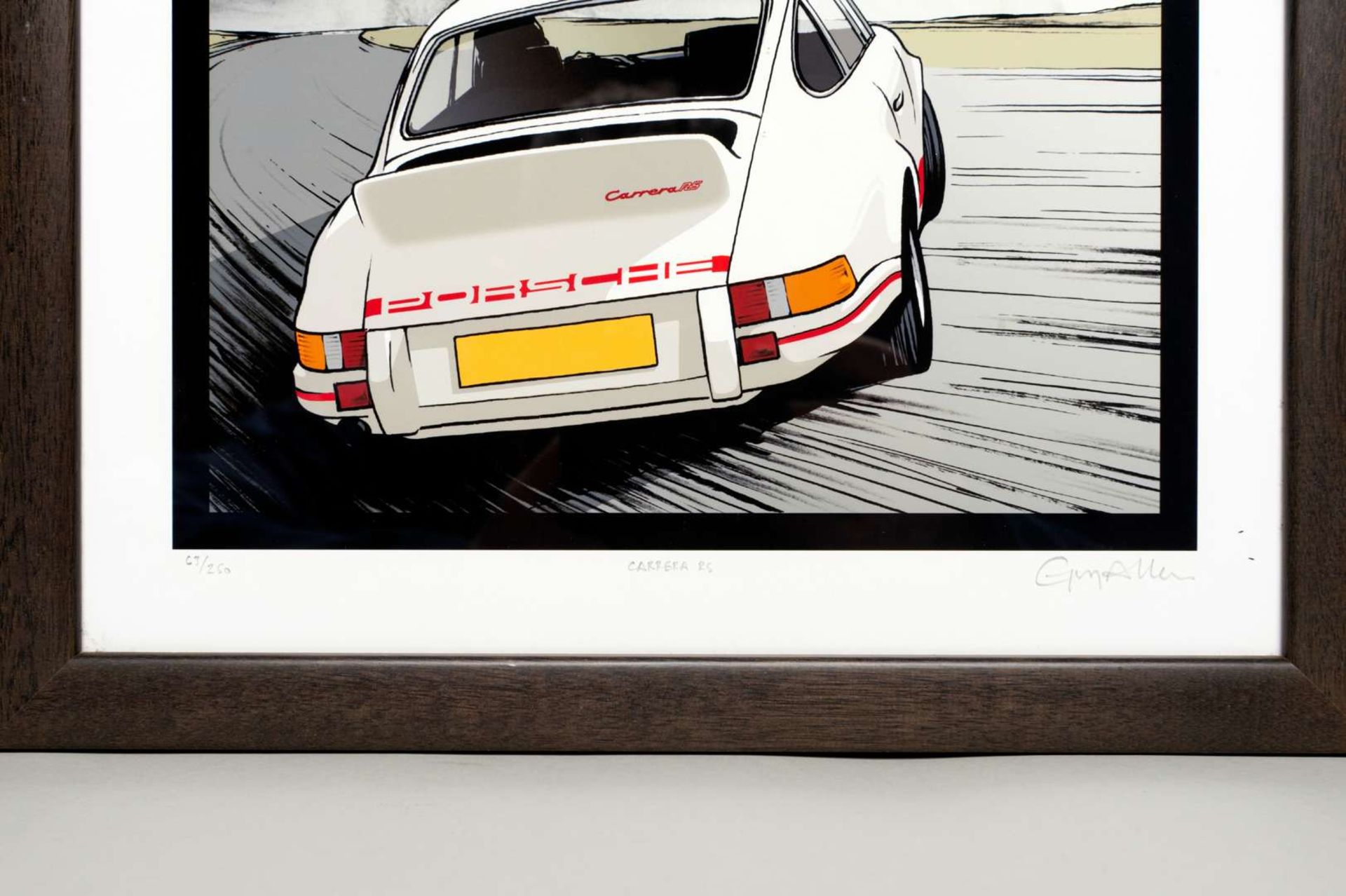 GUY ALLEN, 3 x limited edition prints, “Muira”, “Carrera RS", “BMW 2002 Turbo”, - Image 3 of 4