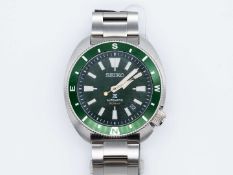 SEIKO, PROSPEX “Turtle”, automatic, stainless steel, centre seconds, calendar, divers watch.