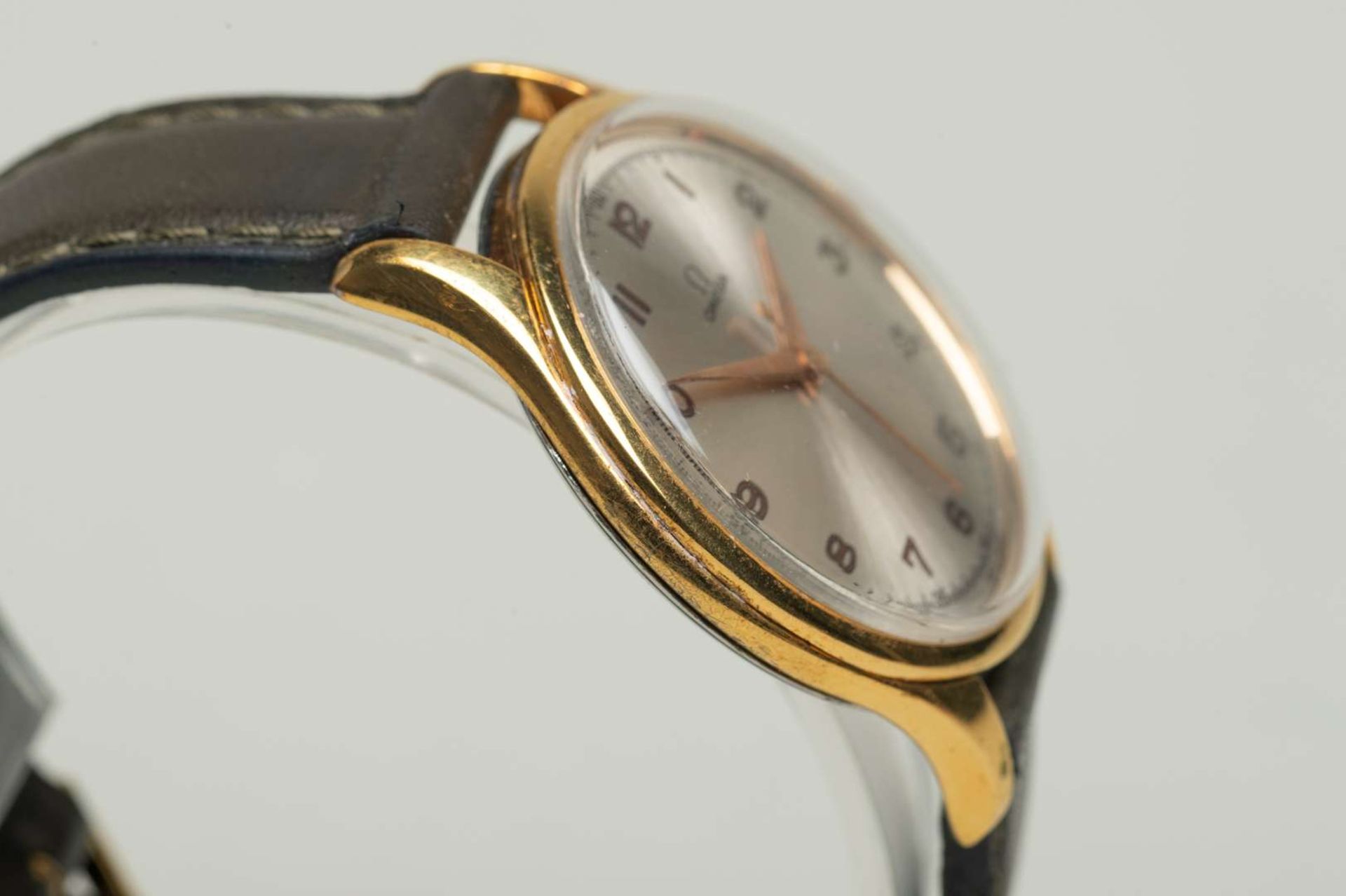 OMEGA, a second half of the 20th century gold plated, centre seconds wristwatch. - Image 3 of 5