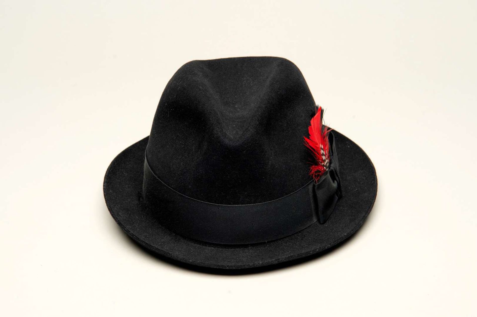 CHRISTYS', a black felt Trilby hat - Bild 2 aus 6
