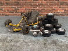Deavinson Sprint Go Kart With 100cc Engine and Wheels